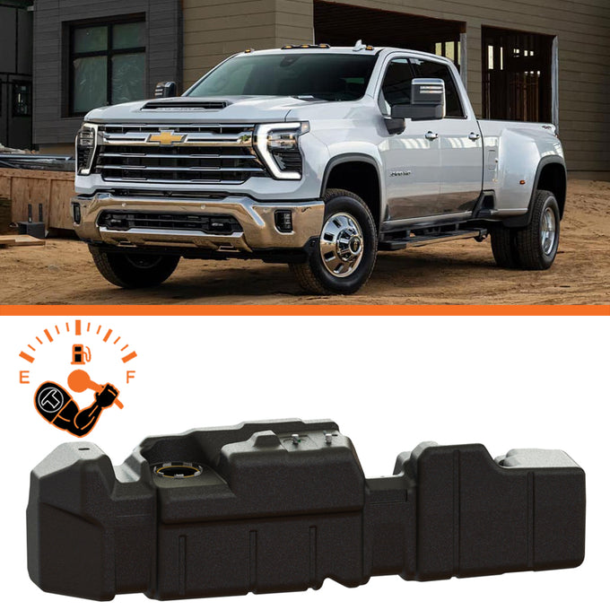 Extra Large Midship Tank <br>20-25 Chevy Silverado, GMC Sierra 2500 3500 HD
