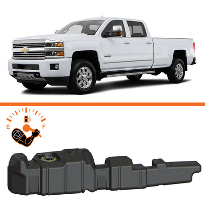 Extra Large Midship Tank <br>11-16 Chevy Silverado, GMC Sierra 2500 3500 HD