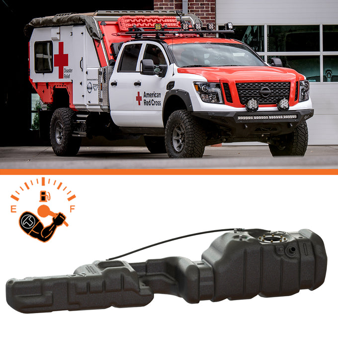 Extra Large Midship Tank <br>16-19 Nissan TITAN XD