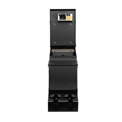Deluxe Stereo Center Console <br>8 in. Wide; Black