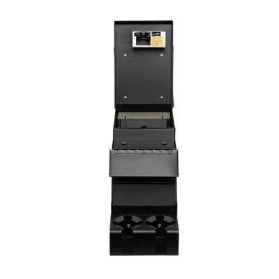 Deluxe Stereo Center Console <br>8 in. Wide; Black