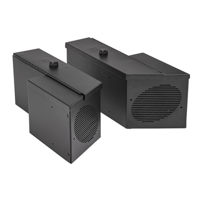Security Speaker Storage Lockbox w/ Roll Bar Cutout <br>55-86 Jeep CJ, 87-91 Wrangler YJ