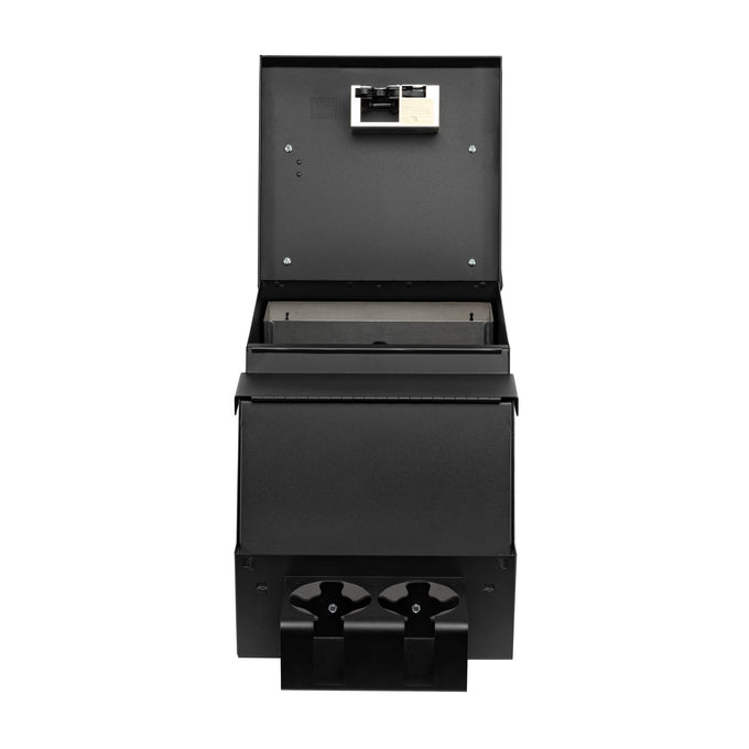 Deluxe Stereo Center Console <br>12 1/2 in. Wide; Black