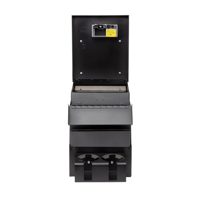 Deluxe Stereo Center Console <br>10 in. Wide; Black