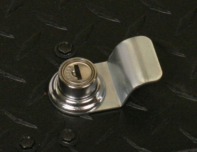 Side Finger Pull Lever <br>For Pushbutton Lock