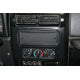 Dashboard Stereo Cutout Cover (Black) <br>Universal