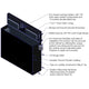 Laptop Security Lock Box (Standard Key) <br>21-25 Ford Mustang Mach-E