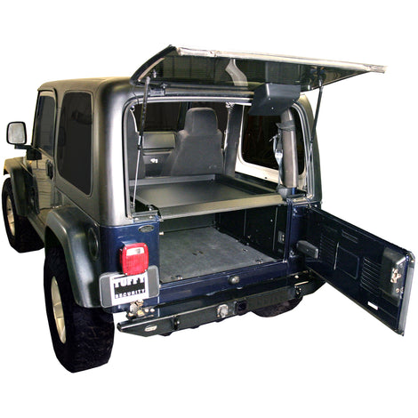 Deluxe Cargo Enclosure <br>87-95 Jeep Wrangler YJ, 97-06 TJ
