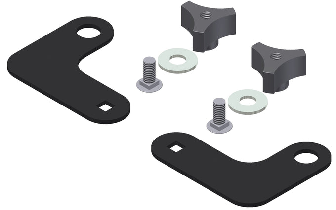Cargo Enclosure Mounting Kit <br>07-10 Wrangler JK