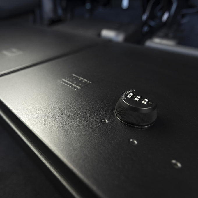 Rear Underseat Lockbox <br>15-26 Ford F-150 F-250 F-350 Super Duty