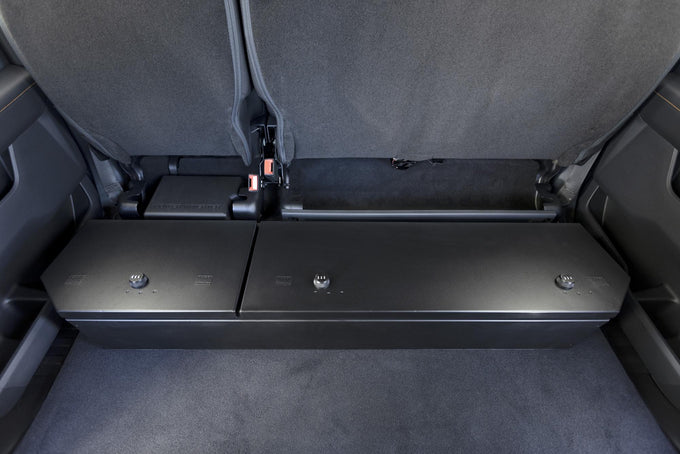 Rear Underseat Lockbox <br>15-26 Ford F-150 F-250 F-350 Super Duty