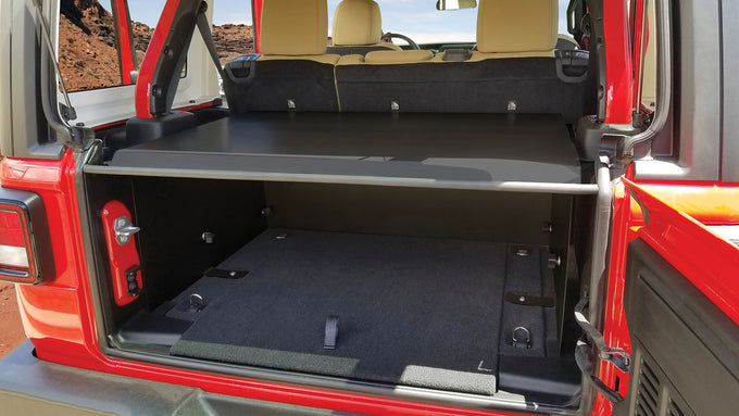 Deluxe Cargo Enclosure <br>18-26 Jeep Wrangler