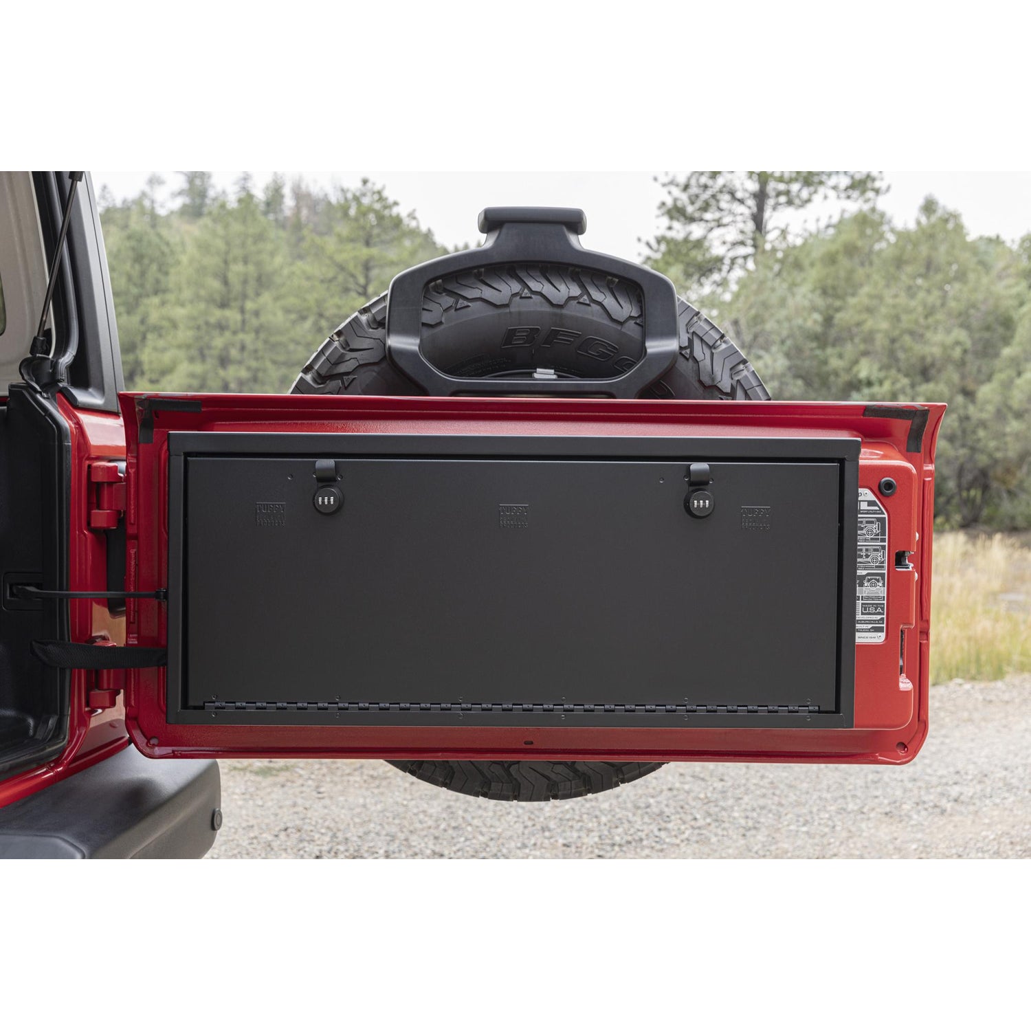 Tailgate Lockbox <br>18-26 Wrangler JL