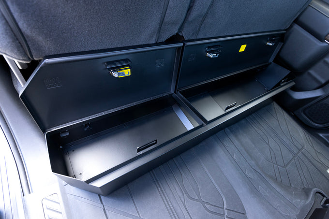 Rear Underseat Lockbox <br>19-26 Silverado/Sierra 1500 2500 3500 HD