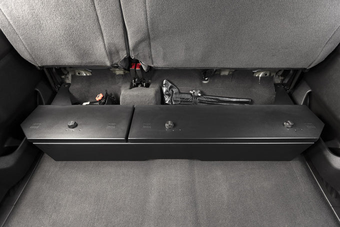 Rear Underseat Lockbox <br>19-26 Silverado/Sierra 1500 2500 3500 HD