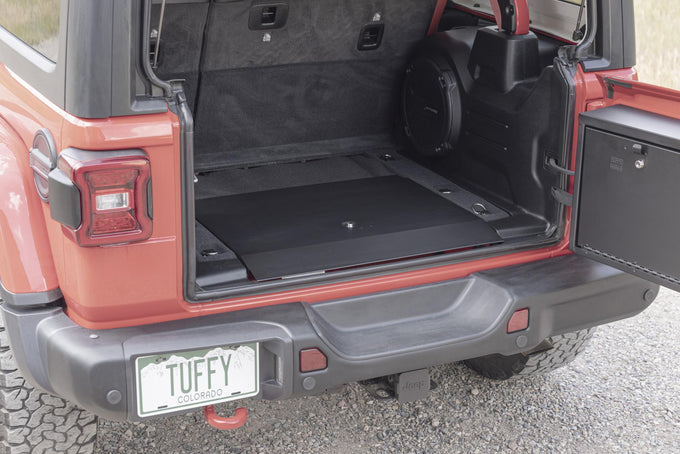 In-Floor Locking Cargo Lid <br>18-26 Wrangler JL