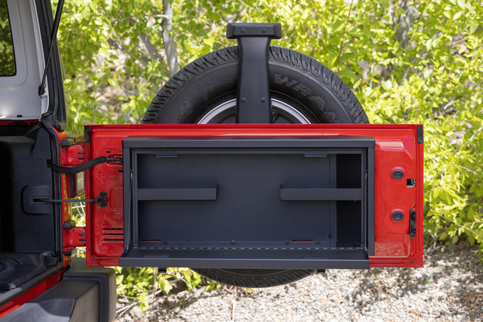 Tailgate Lockbox <br>07-18 Wrangker JK