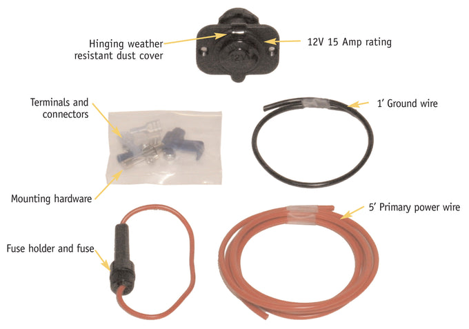 Power Outlet <br>Universal
