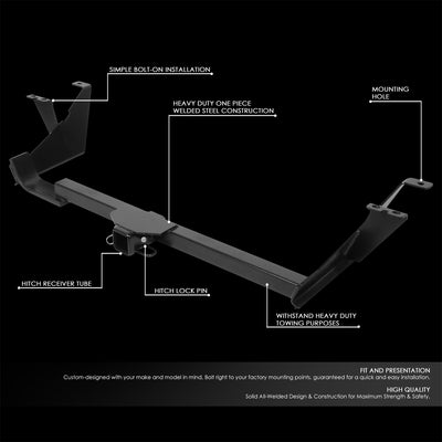 Class 3 2 in. Tow Hitch Receiver w/Hitch Pin <br>04-07 Chrysler Town & Country