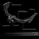 Class 3 2 in. Tow Hitch Receiver w/Hitch Pin <br>94-09 Mazda B2300 B3000 B4000