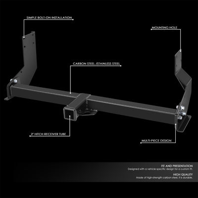 Class III Trailer 2 in. Hitch Receiver<br>07-23 Mercedes-Benz, Freightliner, Dodge Sprinter 2500