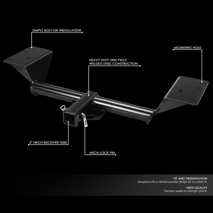 Class 3 Trailer Hitch, 2 in. Receiver <br> 17-23 GMC Acadia
