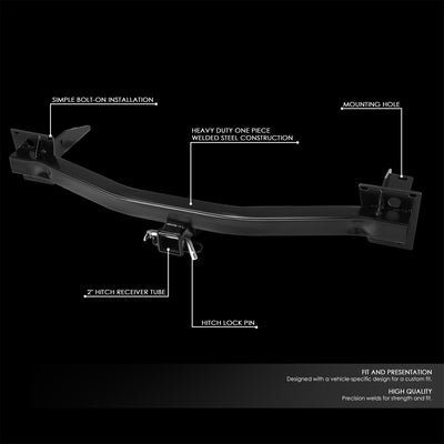 Class 3 Trailer Hitch, 2 in. Receiver <br> 18-24 Buick Enclave, Chevy Traverse