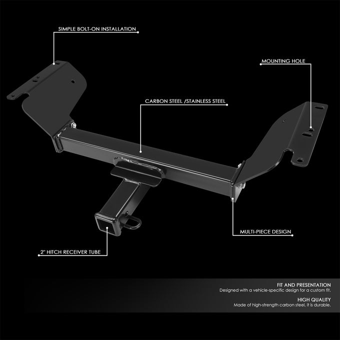 Class III Trailer 2 in. Hitch Receiver<br>18-24 Chevy Equinox, GMC Terrain