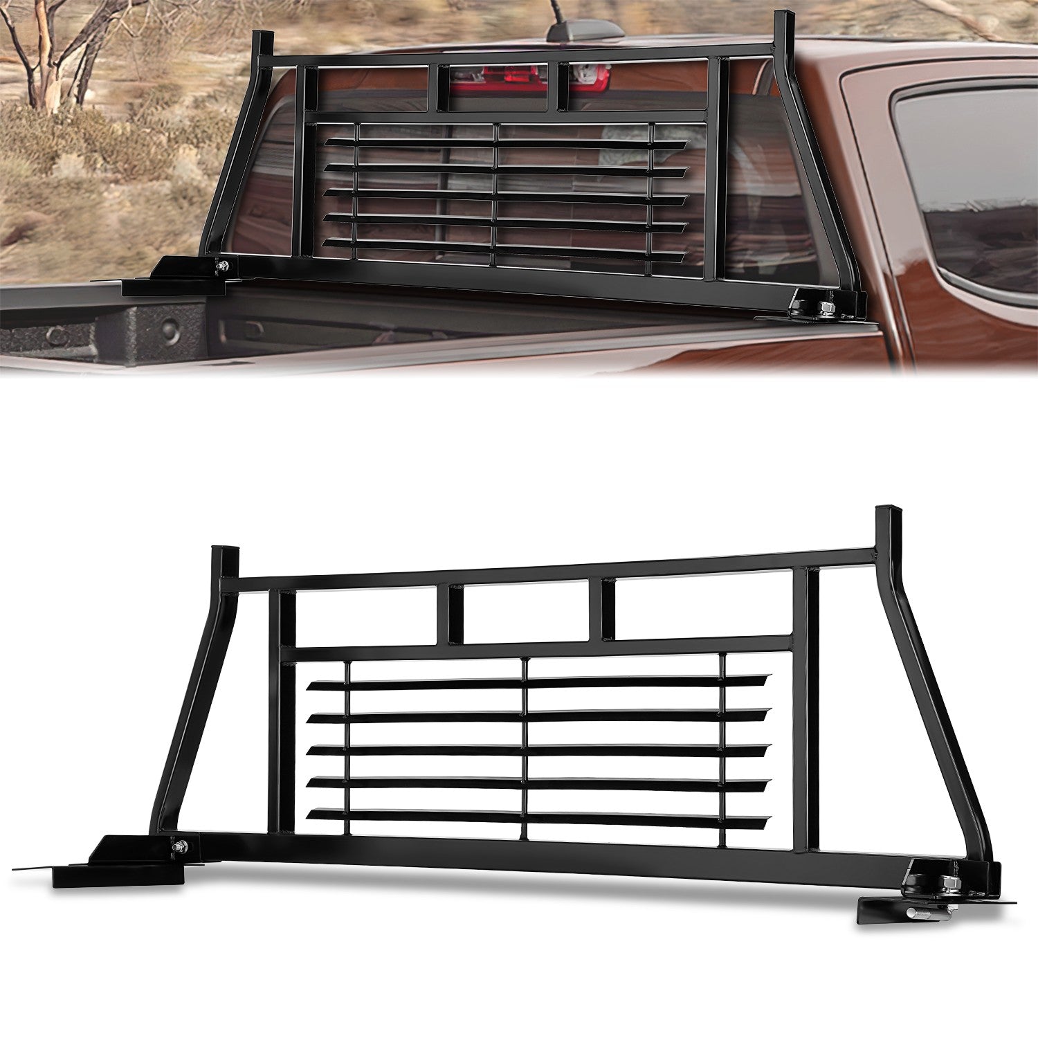 15-22 Chevy Colorado, GMC Canyon 2 in. Steel Tubing Headache Rack – CA ...