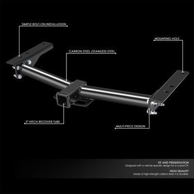 Class III Trailer 2 in. Hitch Receiver<br>22-24 Ford E-Transit, 15-24 Transit 150 250 350