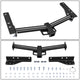 Class III Trailer 2 in. Hitch Receiver<br>22-24 Ford E-Transit, 15-24 Transit 150 250 350