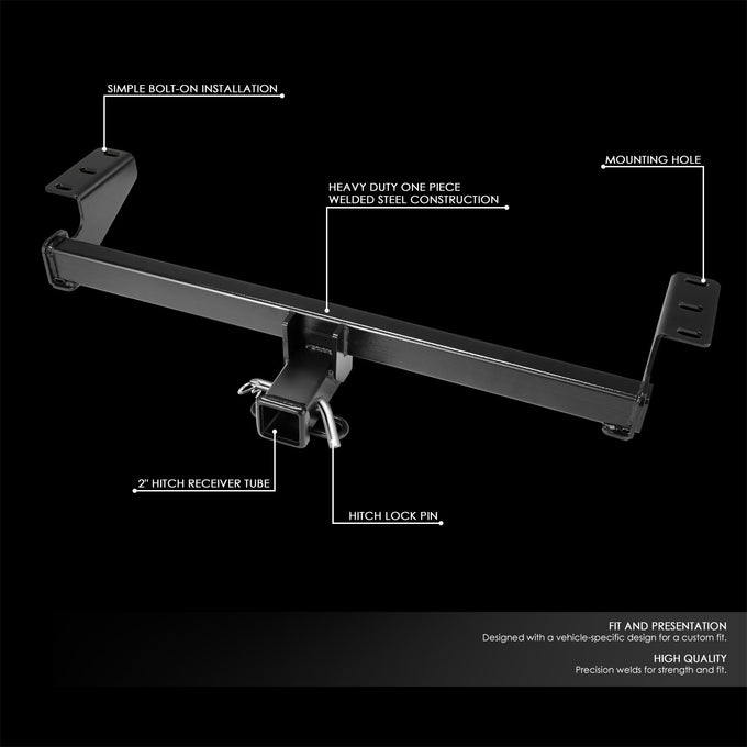 Class III Trailer Hitch Receiver <br> 21-25 Ford Bronco Sport