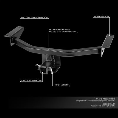 Class III Trailer Hitch Receiver <br> 16-23 Mazda CX-9
