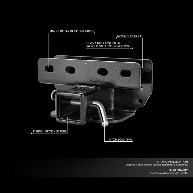 Class III Trailer Hitch Receiver <br> 21-25 Ford Bronco