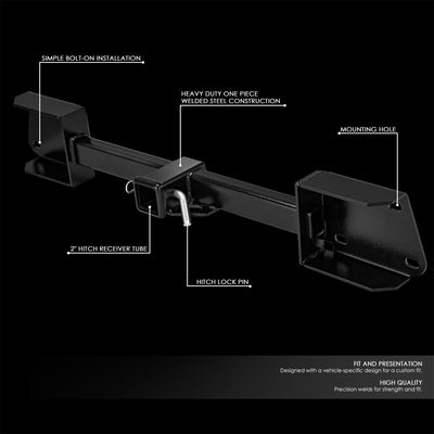 Class III Trailer Hitch Receiver <br> 19-24 Subaru Ascent