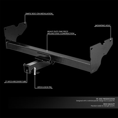 Class III Trailer Hitch Receiver <br> 18-24 Volkswagen Tiguan