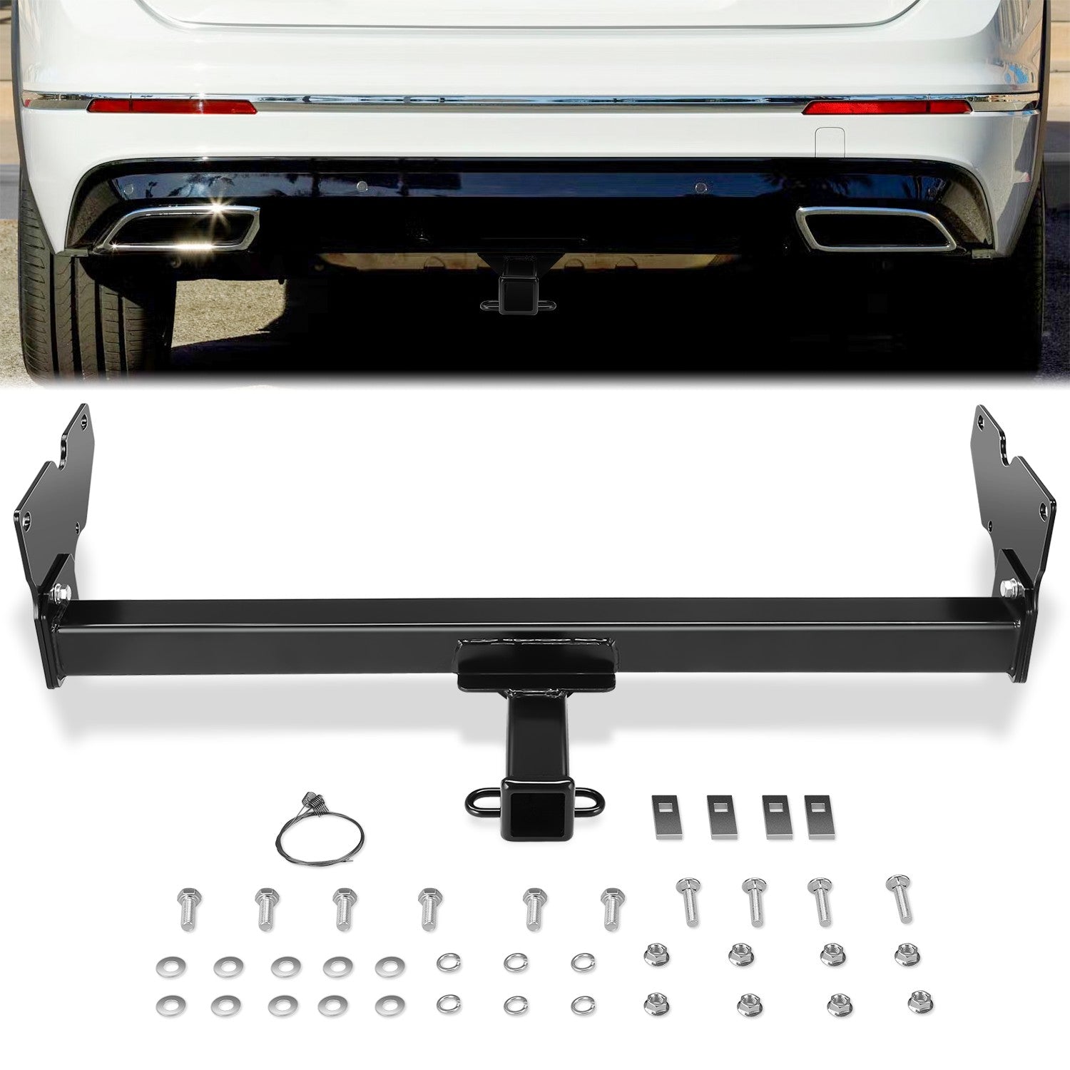 Class III Trailer 2 in. Hitch Receiver<br>18-24 Volkswagen Tiguan