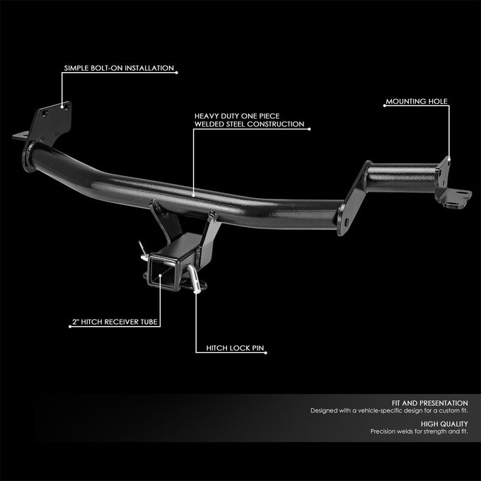 Class III Trailer Hitch Receiver <br> 20-24 Hyundai Palisade