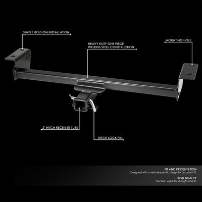 Class III Trailer Hitch Receiver <br> 16-22 Lexus RX350, RX450H