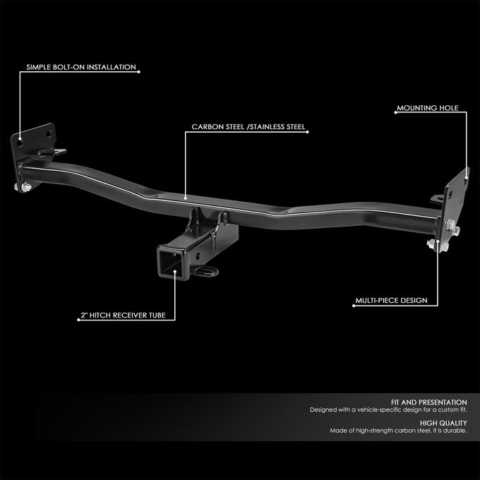 Class III Trailer 2 in. Hitch Receiver<br>22-26 Hyundai Tucson, 23-26 Kia Sportage