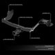 Class III Trailer 2 in. Hitch Receiver<br>22-26 Hyundai Santa Cruz