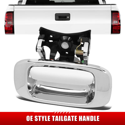 Rear Tailgate Handle Bezel <br>99-07 Chevy Silverado GMC Sierra 1500 2500 3500(Classic)