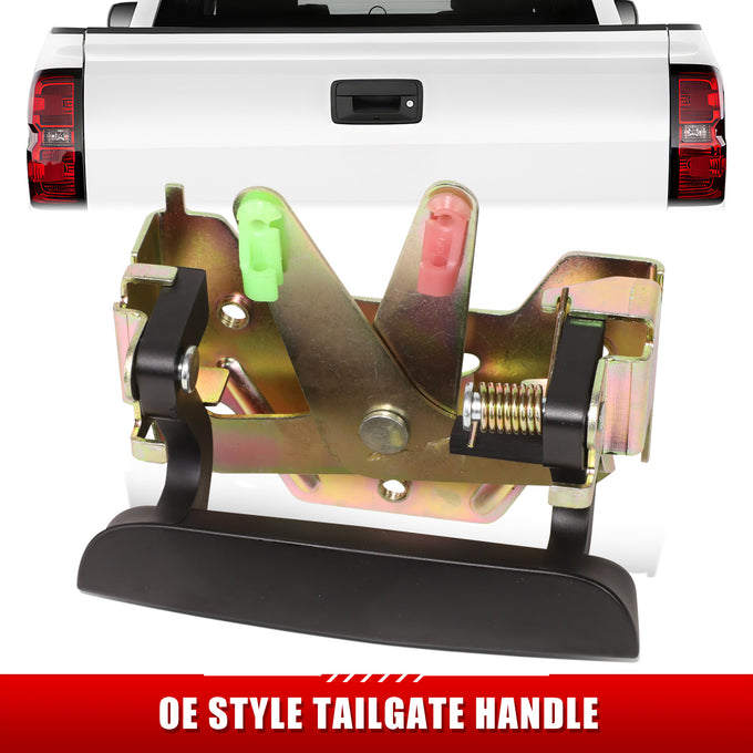 Rear Tailgate Handle <br>97-10 Dodge Dakota, Mitsubishi Raider