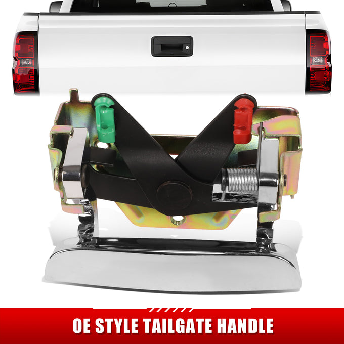 Rear Tailgate Handle <br>97-10 Dodge Dakota, Mitsubishi Raider