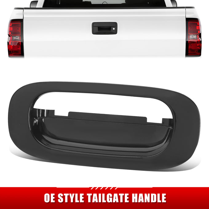 Rear Tailgate Handle Bezel <br>97-10 Dodge Dakota, Mitsubishi Raider