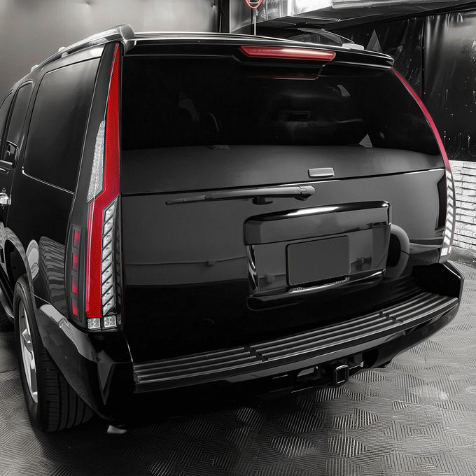 LED Sequential Chasing Tail Lights <br> 07-14 GMC Yukon XL, Chevy Suburban 1500 Tahoe