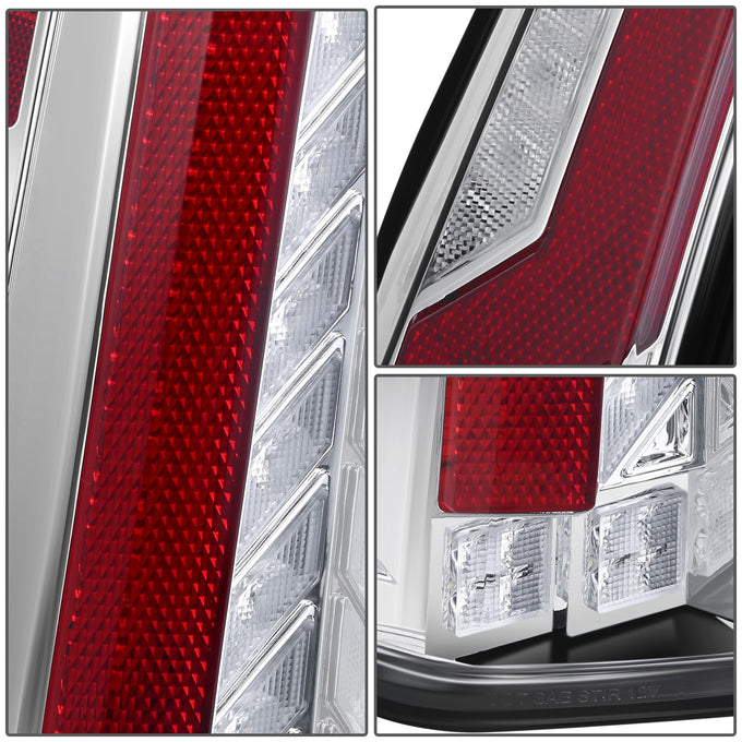 LED Sequential Chasing Tail Lights <br> 07-14 GMC Yukon XL, Chevy Suburban 1500 Tahoe