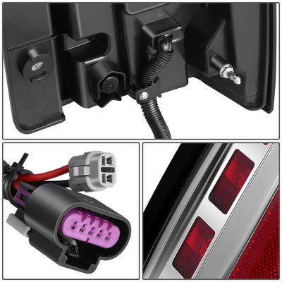 LED Sequential Chasing Tail Lights <br> 07-14 GMC Yukon XL, Chevy Suburban 1500 Tahoe