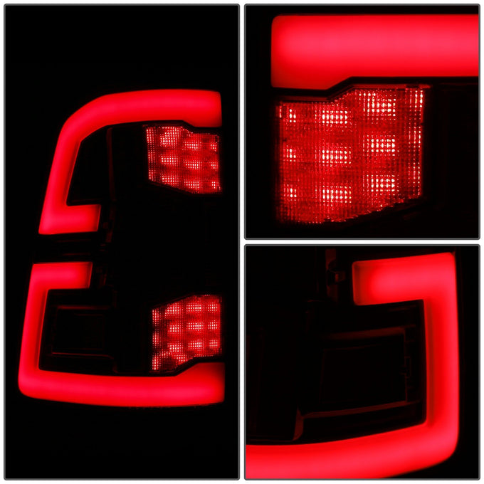 Full LED Light Bar Tail Lights <br>19-24 Ram 1500