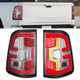 Full LED Light Bar Tail Lights <br>19-24 Ram 1500